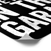 I Cant I Have Plans In The Garage Poster (Hoek)