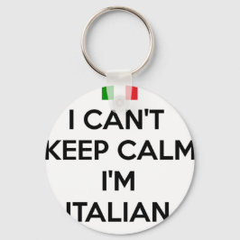 I CAN'T KEEP CALM... I'M ITALIAN SLEUTELHANGER