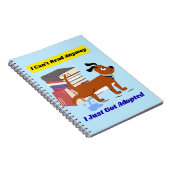 I Can't Read Anyway Notitieboek (Rechterzijde)