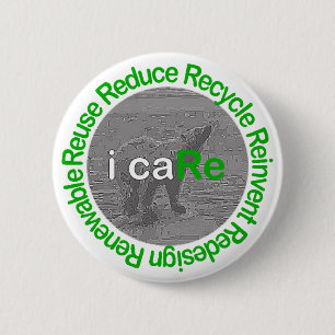 i caRe Polar Beer Ronde Button 5,7 Cm