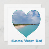 I Carte pour notes de vie de Heart Island (Devant / Derrière)