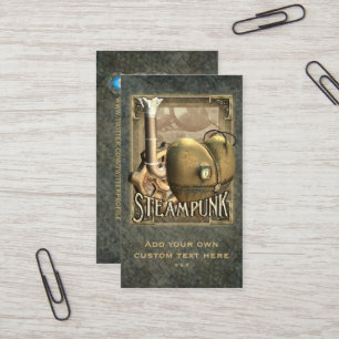I cartes de profil de Steampunk de coeur