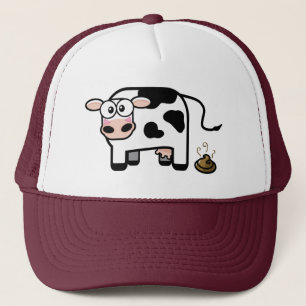 I casquette drôle de vache à Pooped
