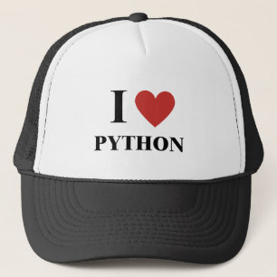 I Casquette HEART Python