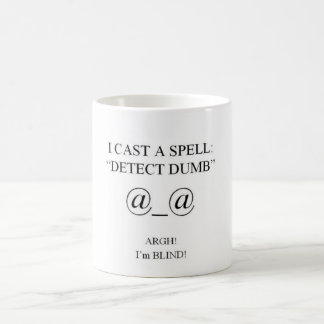 I CAST A SPELL- Detect Dumb Koffiemok