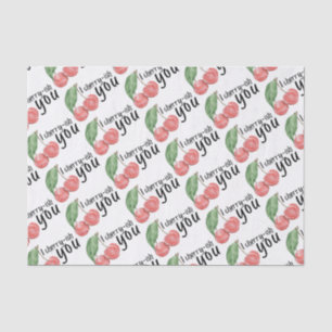 I Cherry-ish You Tissue Paper Tissuepapier