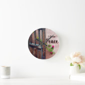 I Choose Peace Round Clock Ronde Klok (Huis)