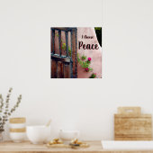 I Choose Peace Square Poster (Keuken)