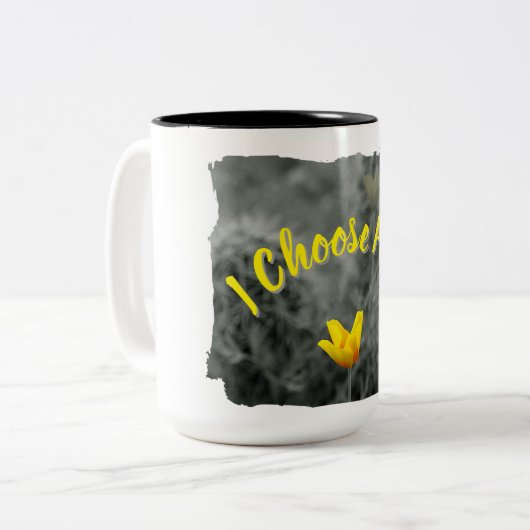 I Choose Piece Mug (Devant gauche)