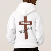 I Choose the Jesus Way Cross (Achterkant)