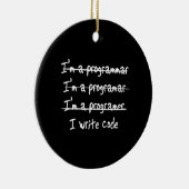 I Code schrijven Keramisch Ornament (Rechts)