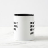 I Code schrijven Mok (Midden)