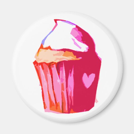 i coeur cake Magnet (Devant)