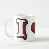 I [Coeur] Mug de café (Gauche)