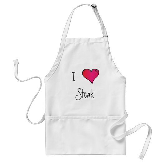 I coeur vous tablier personnalisable (Devant)