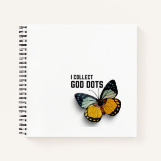 I Collect GOD STIPPEN Spiral notebook Notitieboek