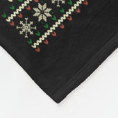 I Come In Peace Couple Matching Ugly Christmas Swe Fleece Deken (Hoek)