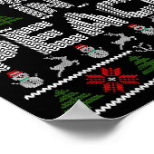 I Come In Peace Couple Matching Ugly Christmas Swe Poster (Hoek)