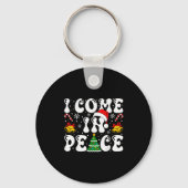 I Come In Peace Funny Couple Ugly Christmas Shirt  Sleutelhanger (Voorkant)