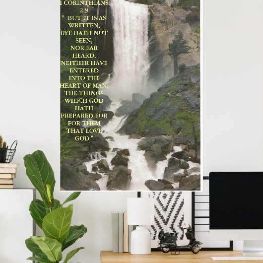 I CORINTHIANS 2:9 POSTER (Thuiskantoor)