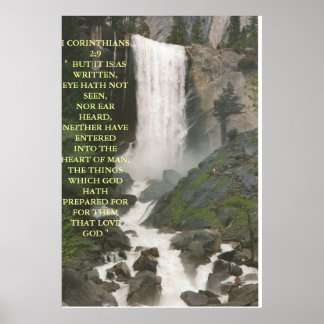 I CORINTHIANS 2:9 POSTER