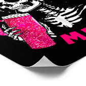 I Could Be Meaner Funny Skeleton _1  Poster (Hoek)