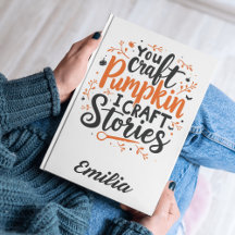 I Craft Stories Naam Halloween Notitieboek voor Sc