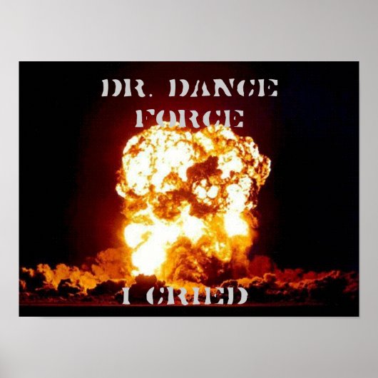 I Cried Poster (Voorkant)