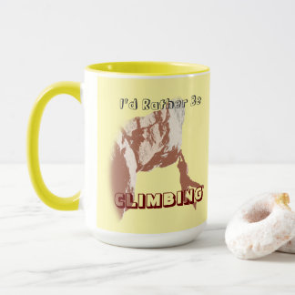 I’d Rather Be Climbing Mug