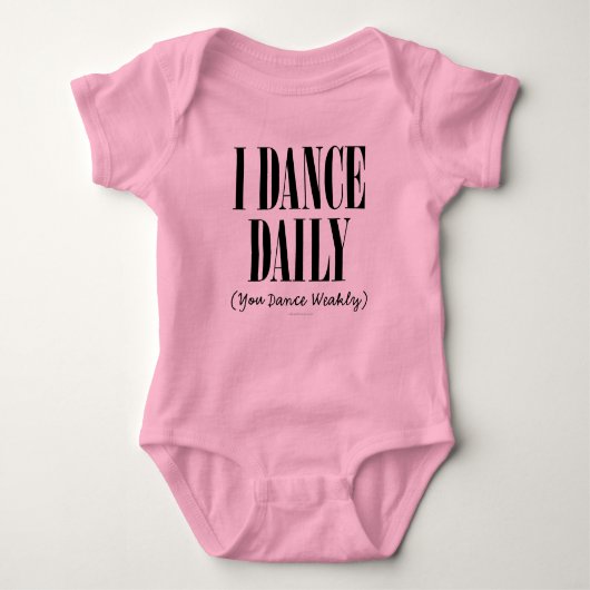 I Dance Daily Romper (Voorkant)