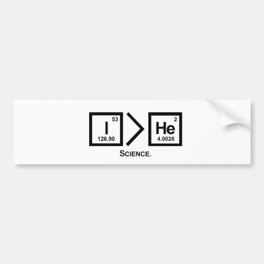 I > De Bumpersticker (Voorkant)