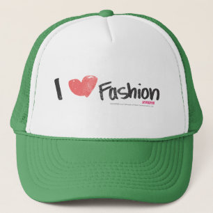 I de Paars van de Mode van het Hart Trucker Pet