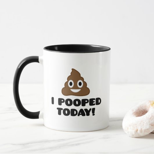 I de Pooped tasse de café aujourd'hui (Avec donut)