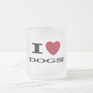 I de T-shirts en de Giften van de Honden van het Matglas Koffiemok