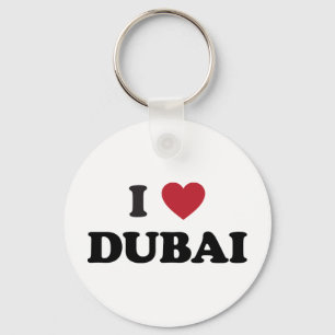 I de Verenigde Arabische Emiraten van het Hart Sleutelhanger