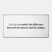 I Design Desk Mat (Recto)