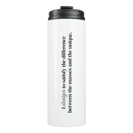 I Design Thermal Tumbler Thermosbeker (Voorkant)