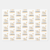 I Destroy Silence Funny Drummer Inpakpapier Vel (Voorkant 3)