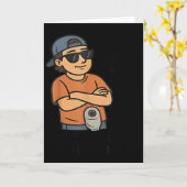 I Didnt Choose The Bag Life The Bag Life Chose Me Kaart (Gele Bloem)