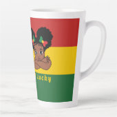 I Didn't Choose To Be Black I Just Got Lucky Latte Mok (Rechts)