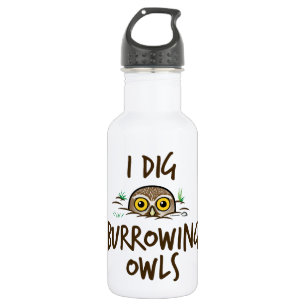 I Dig Burrowing Ownership Waterfles
