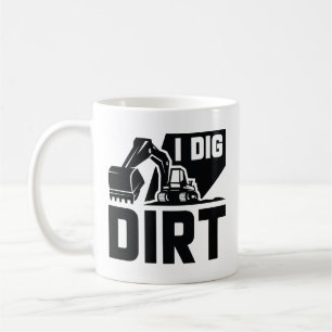 I Dig Dirt Koffiemok