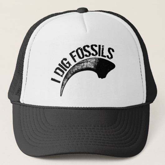 I DIG FOSSILS Claw Trucker Pet (Voorkant)
