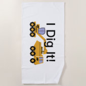 I Dig It Design - Serviette de plage (Devant)