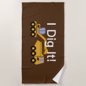 I Dig It Design - Serviette de plage (Devant)