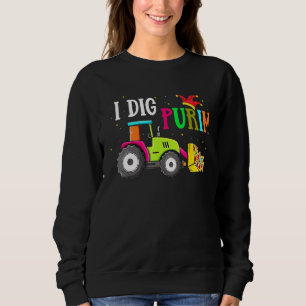 I Dig Purim Hamantaschen Tractor Jewish Toddlers B Trui