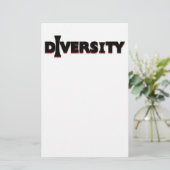 I Diversity Stationery Briefpapier (Staand voorkant)