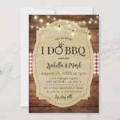 I Do BBQ Barbecue Bridal Shower Invitation (Devant)