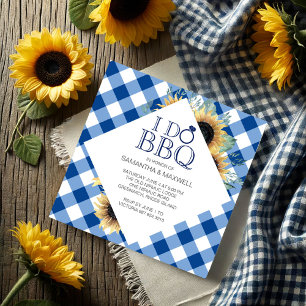 I Do BBQ Couples Shower Kaart