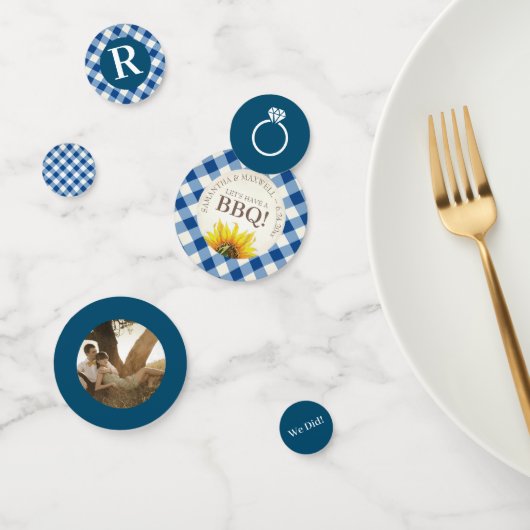 I Do BBQ Verloving Shower Confetti (Groep)